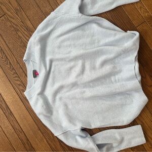 Vince Camuto light blue Crew Neck Sweater